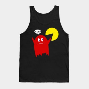 scary ghost Tank Top